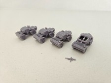 British Daimler Dingo  Armoured Cars x4 15mm 1/100 scale