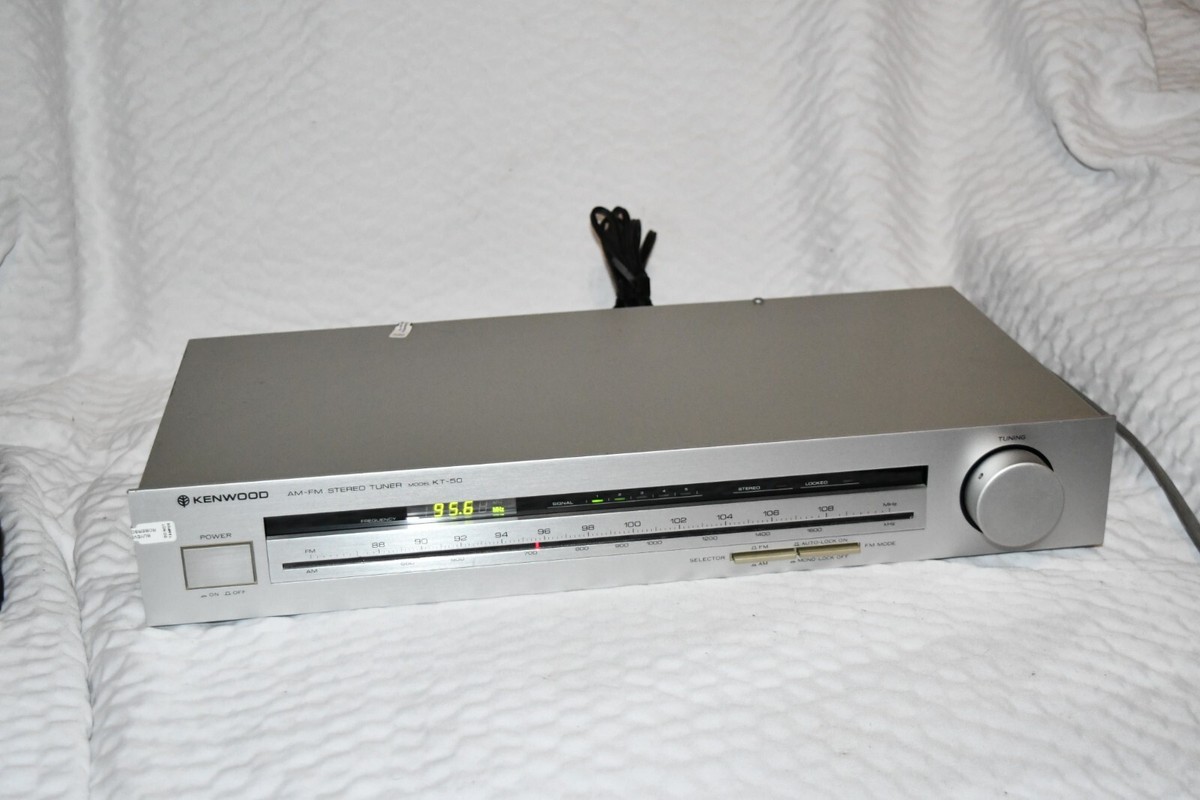 Vintage Kenwood KT-50 Tuner Clean rare 517A2B | eBay