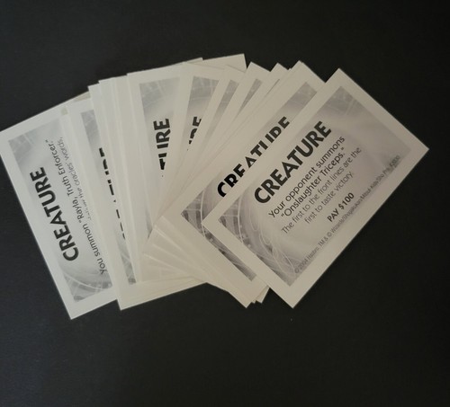 Duel Masters Monopoly Replacement Game Pieces Property Spell Creature Cards - Picture 14 of 15