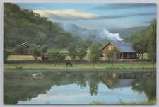 State View~SAS Siesta Valley Ranch Texas Hill Country~Continental Postcard