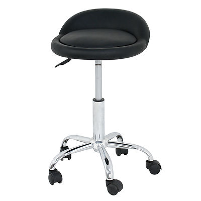Adjustable Swivel Hydraulic Leather Salon Stool Rolling Seat