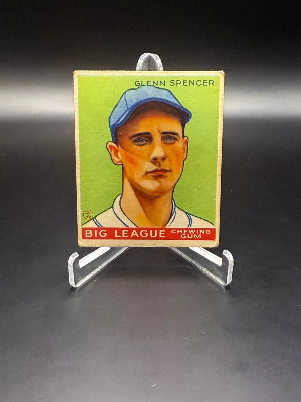 Glenn Spencer trading card