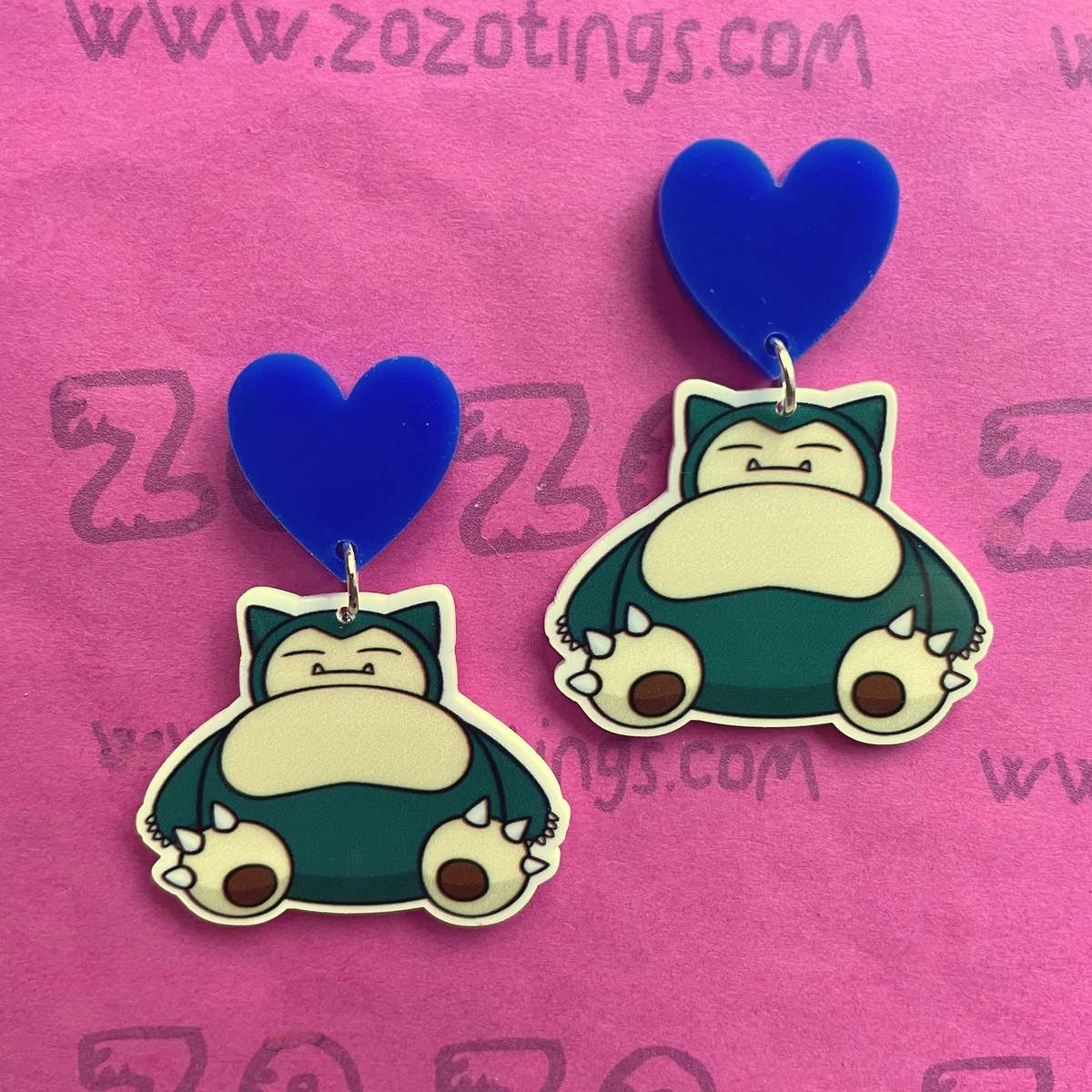 Snorlax earrings best sale