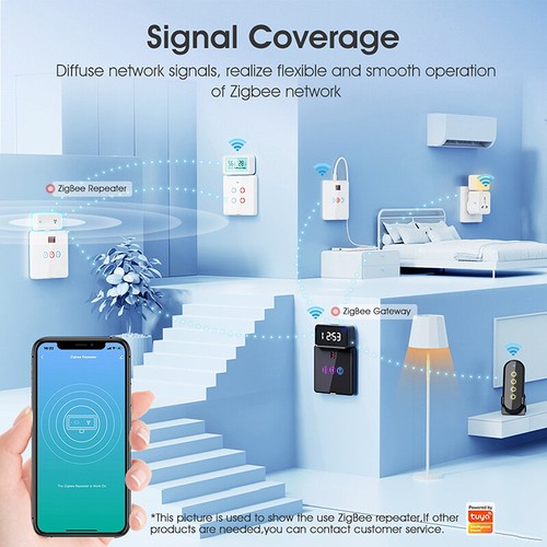 Smart Tuya ZigBee Signal Repeater Type C Amplifier Extender Wireless Repeater - 第 1/12 張圖片