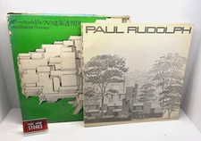 Paul Rudolph Drawings Picture Book Architectural Perspective Art Works JP 1972