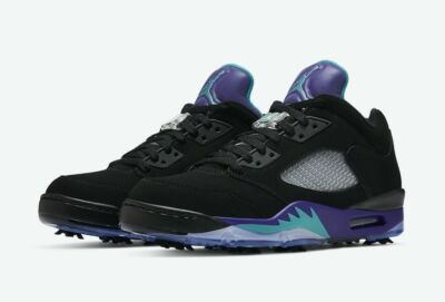 シューズ(男性用) Nike Jordan 5 Retro Low Golf Grape Ice Air Jordan 5 Retro Low Golf Grape Ice - CW4206-100