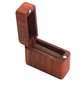 slim wooden ring box