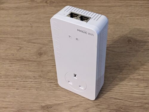 Devolo Magic 2 WiFi 6 Add-On powerline adapter mesh dual 2 LAN port UK 2400 Mbps - Picture 1 of 13