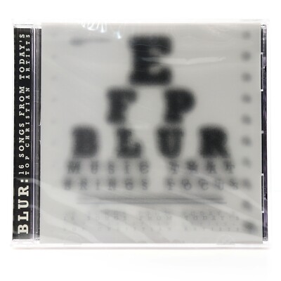 Blur: Music That Brings Focus by Various (CD, 2003, Provident) NEW SEALED