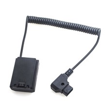 D-Tap to NP-FZ100 Dummy Battery Power Cable for Sony A6600 A7 III A7R IV A9 II