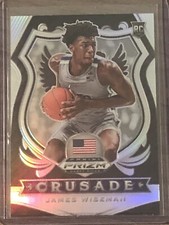 2020-21 Panini Prizm Draft Picks Hyper Refractor CRUSADE JAMES WISEMAN
