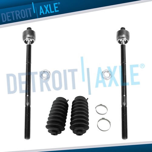 Front Inner Tie Rod Ends Tie Rod Boots for Dodge Grand Caravan Chrysler