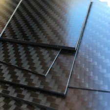 Matt Finish Carbon Fibre Plate Fibre Panel Sheet 3K Twill Weave 0.5 1 1.5 2 3mm — image 3