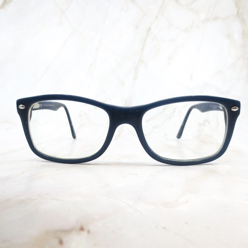 Muse Eyeglasses Frame Unisex Adults Blue Plastic Full Rim Rectangular 53-17-145