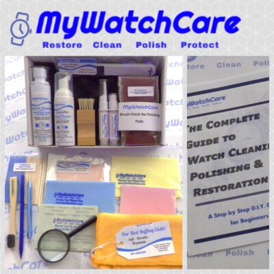 Rolex & Luxury Watch Cleaner and Scratch Remover - Polishing Kit