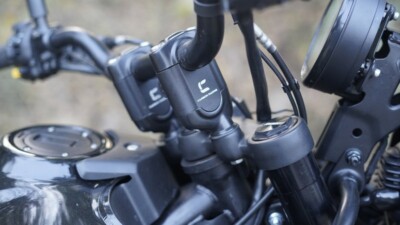 ''2 INCH HANDLEBAR RISER, BLACK'' FIT FOR ROYAL ENFIELD NEW HIMALAYAN 450