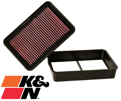 K&N REPLACEMENT AIR FILTER FOR MITSUBISHI 4B11 4B12 4B11T TURBO 2.0L 2.4L I4