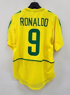 Brazil 2002 home Shirt #9 Ronaldo - Payhip