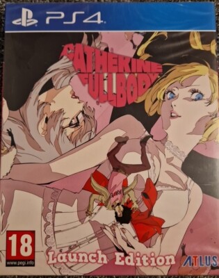 Catherine Full Body PS4 Launch Edition Sammlerstück Sealed Versiegelt NEU Anime
