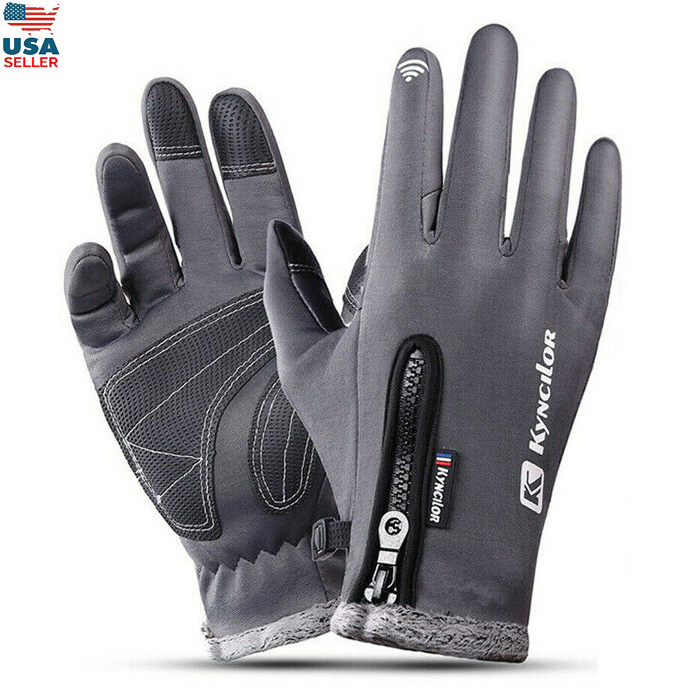 Winter Touch Screen Waterproof Gloves Outdoor Skiing Work Cycling Fishing  Gloves