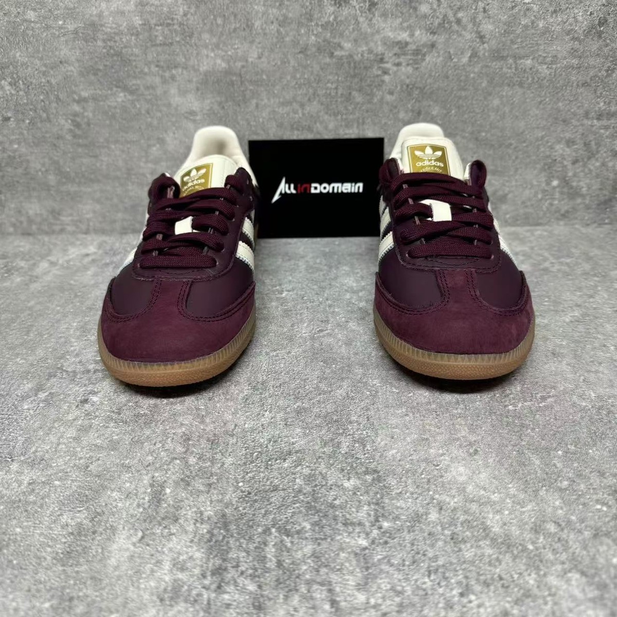 Level SS/New - adidas Samba OG Maroon W - ID0477 | eBay