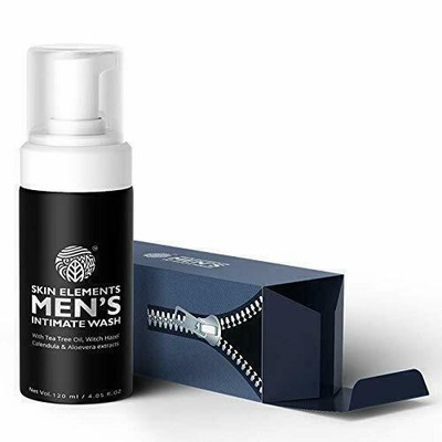 Skin Elements Herren Intim Waschlotion Mit Teebaumöl 120 ML Z045