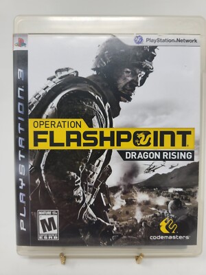 Operation Flashpoint: Dragon Rising (Sony PlayStation 3, 2009) PS3 With Manual