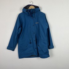Vintage Karrimor Turquoise Gore Tex Jacket Uk 14 Pit To Pit 23.5”