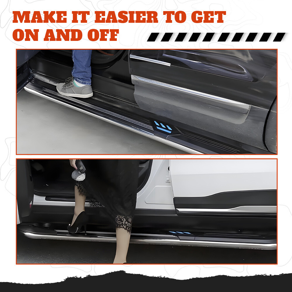 2 stks past voor Toyota Highlander Kluger XU70 2020-2025 Running Board 2 stks past voor Toyota Highlander Kluger XU70 2020-2025 Running Board