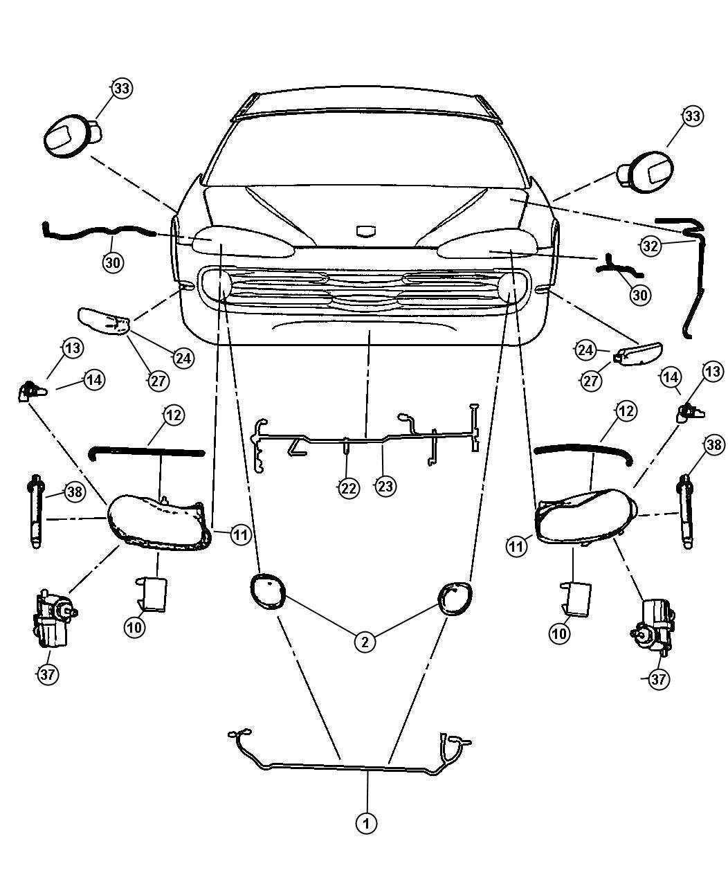 Mopar Performance L0009006 MOPAR Bulb Assembly