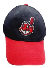 Cleveland Indians Youth Hat Strapback Baseball Team MLB Kids Chief Wahoo