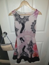 Pretty Floral/patterned Skater Dess