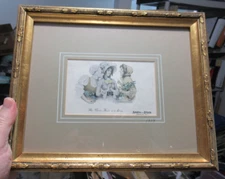 1909 RARE Abraham And Straus Advertisement, "Paris Hats Are Here", Future Macy's