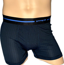 papi Men's Metals Brazilian Boxer brief Underwear SIZE L tag-less navy