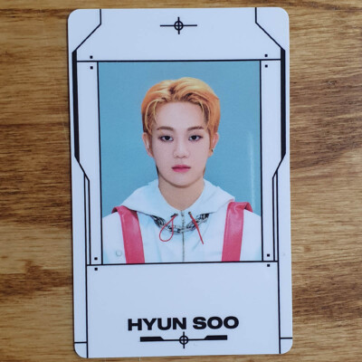 Hyun Soo Official ID Card TNX 1st Mini Album Way Up Photocard Genuine Kpop