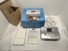CANON SELPHY CP780 SILVER COMPACT DIGITAL THERMAL PHOTO PRINTER (READ)