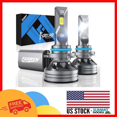 High-Performance 9006 Driving Bulbs - 6500K Cool White, 50,000 Hour Lifespan