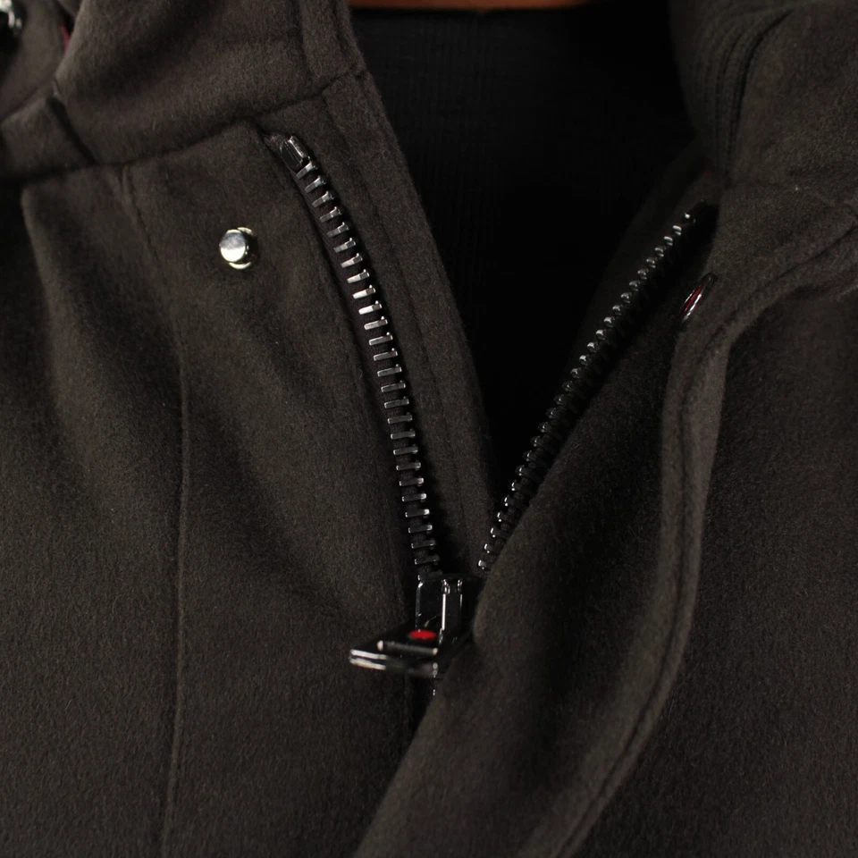 Kired Kiton NWT Kang 2 Cashmere Hooded Down Jacket Size 54 (XL US) In Brown - Image 2 of 4