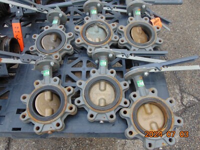 1 NOS HAMMOND 5211D010 BUTTERFLY VALVE