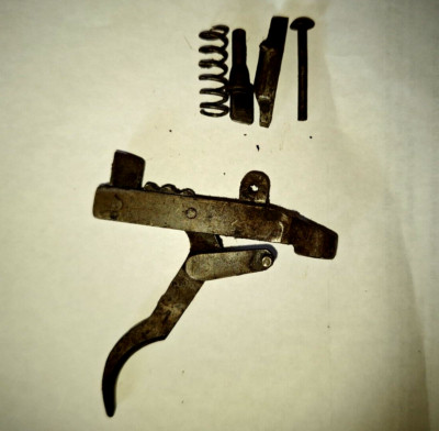 Italian Carcano Model 1891 Bolt Action 6.5x52mm Rifle Complete Trigger and Parts