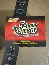 5-hour ENERGY Shot, Extra Strength BERRY 1.93 oz, 10 count EXP-09/2026