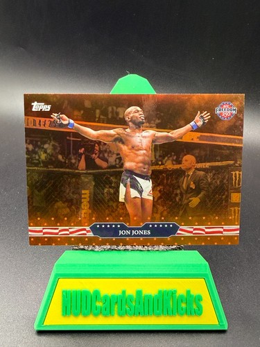 2026 Topps UFC Freedom 250 - Jon Jones - Orange - /25