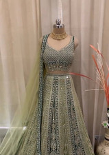 PRESENTING HEAVY FAUX GEORGETTE LEHENGA CHOLI WITH DUPATTA FOR WEDDING WEAR