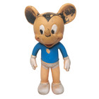 1950s Mickey Mouse Sun Rubber Co 8" Walt Disney Shirt Squeeze Figure Vintage Ear