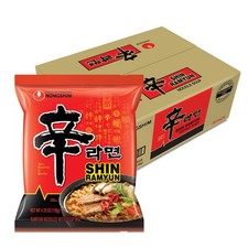 Rich Beef Flavored Shin Ramyun Noodles, Spicy Korean 20-Pack