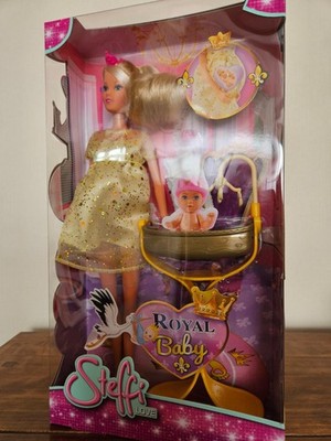 Steffi Love Royal Baby Doll Set with Cradle & Baby New in Box Simba Toys