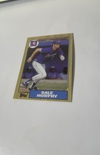 1987 Topps - Dale Murphy #490 Set break, B4