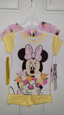 Disney Junior Minnie Mouse 4 Piece Pajama Set