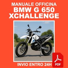 Workshop Manual BMW G 650 Xchallenge 2007 Repair CD PDF IT