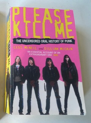 PLEASE KILL ME Uncensored Oral History of Punk Paperback SIGNED by DANNY FIELDS
